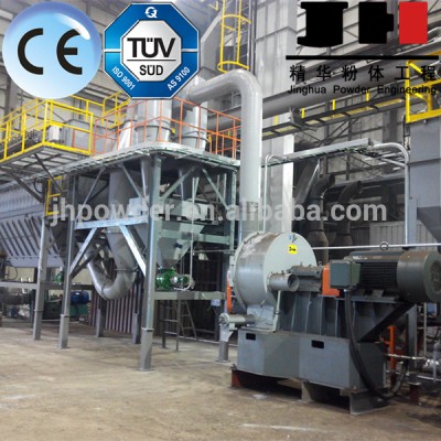 Impact rotor hammer classifier mill