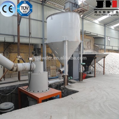 Large capacity triple roller grinding mill for CaCO3