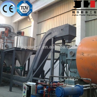 Multi-wheel air classifier for connect ball mill