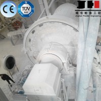 Large capacity air classifier connected to ball mill